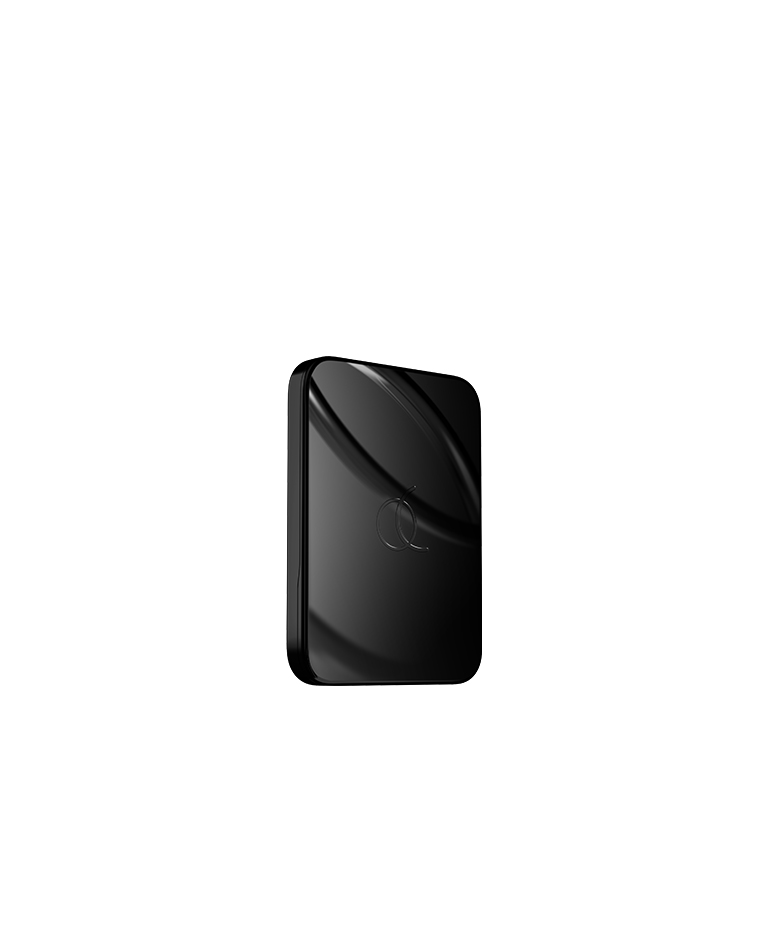 <font color="#ccae84" size="2">Technology </font><br><br><font size="3"><strong>ARC </strong></font><br><br>Arc Vault MagSafe Card Holder - Onyx Black