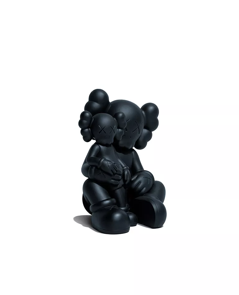 Kaws holiday Changbai Mountain figure black side with a full white background