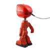 The Lampster red Army figure lamp back