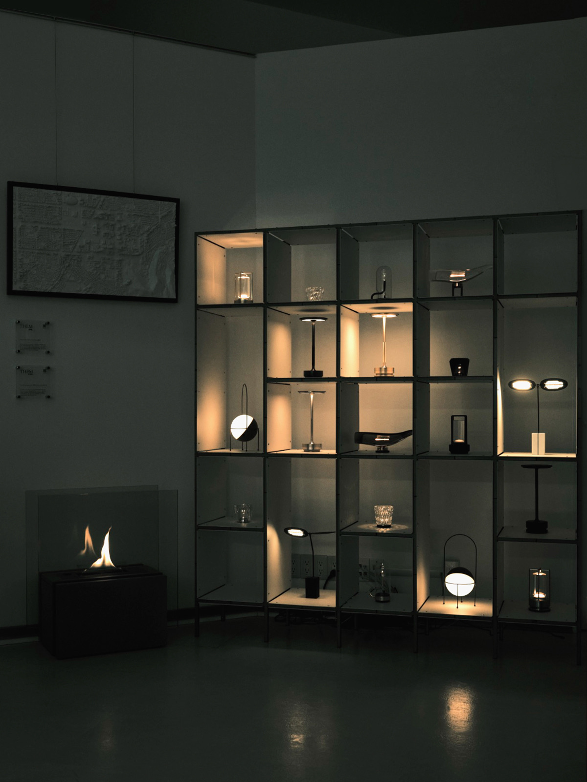 THÉM 매장 디스플레이 랙